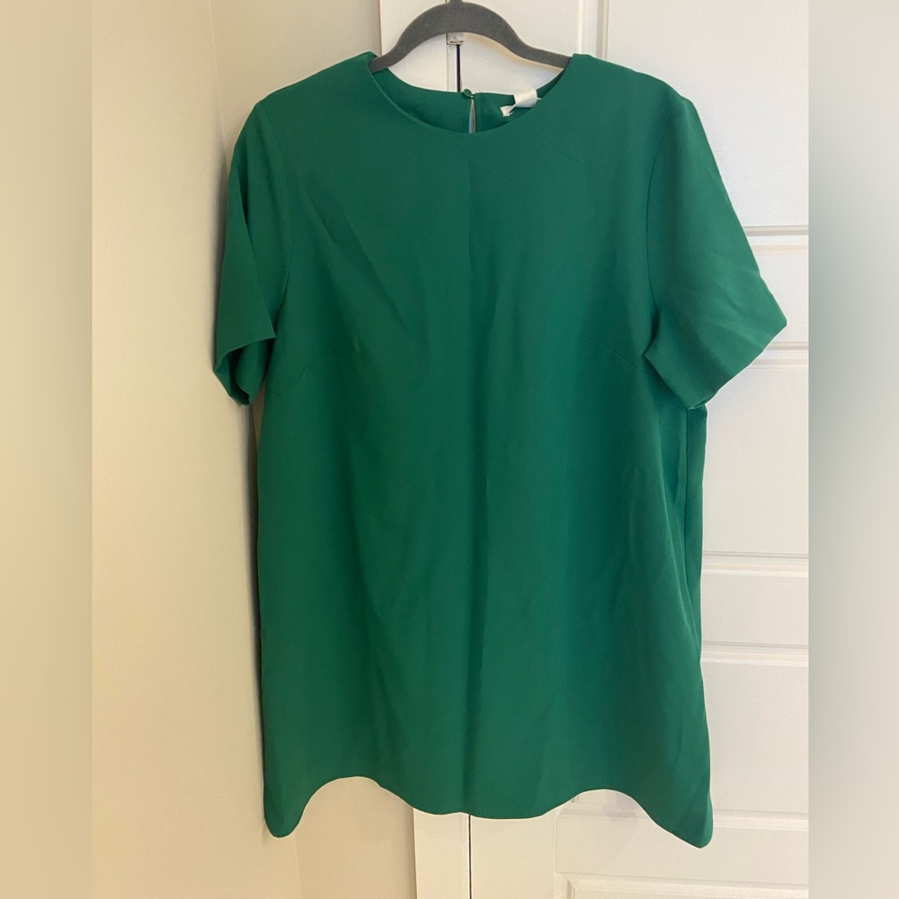 H&M Kelly Green A-Line Dress - NWT